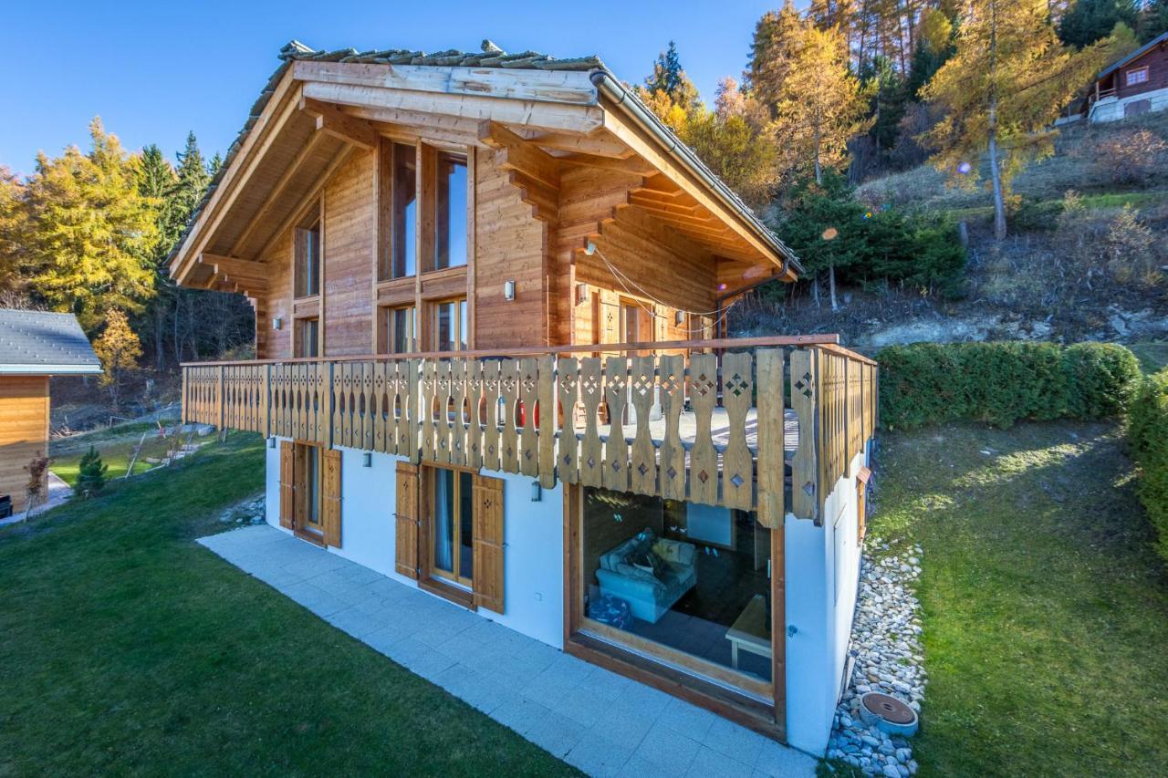 Chalet Asphodel Nendaz Buitenkant foto